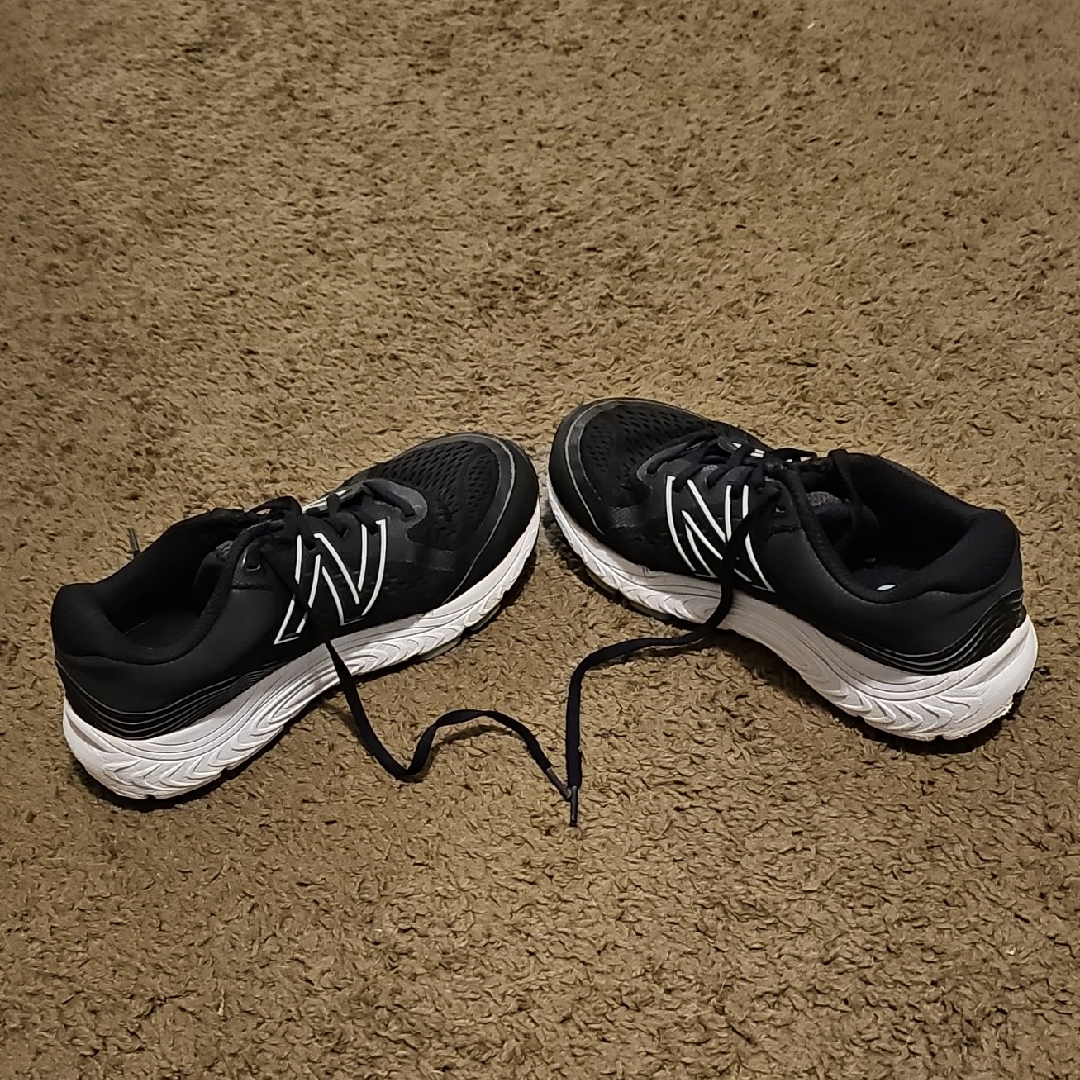Black And White Athletic Sneakers